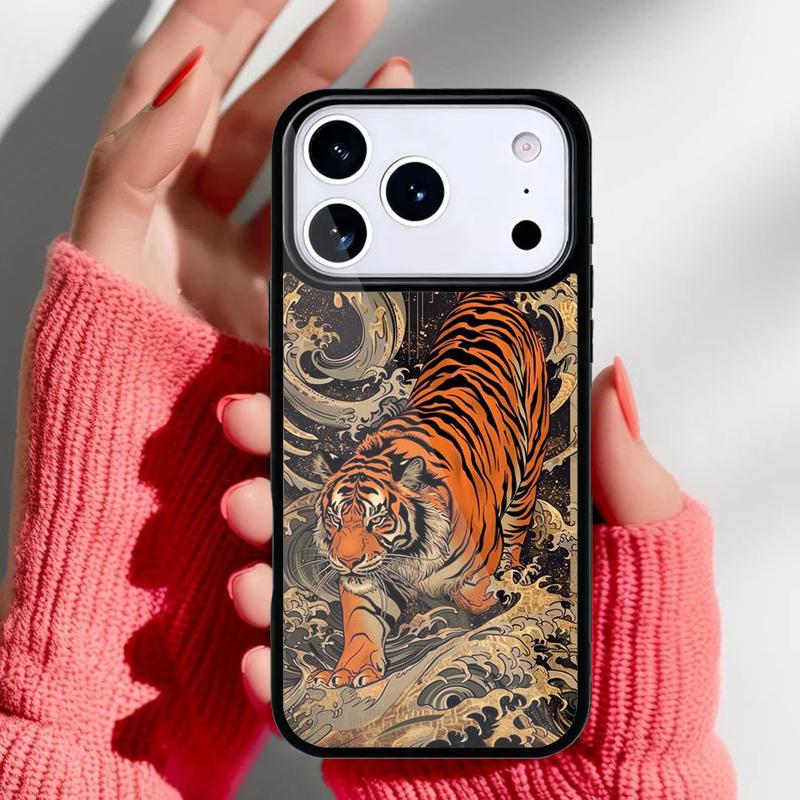 Japanese Tiger Phone Case for iPhone 17 16 15 14 13 Pro Max Back Cover for 12 11 Pro Coque iPhone 16e
Japanese Tiger Phone Case for iPhone 17 16 15 14 13 Pro Max Back Cover for 12 11 Pro Coque iPhone 16e