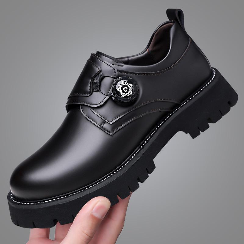 2025 Autumn Men s Retro Workwear Leather Big Toe Shoes - Lace-Free, Casual, Thick-Soled Trendy Shoes 41
2025 Autumn Men s Retro Workwear Leather Big Toe Shoes - Lace-Free, Casual, Thick-Soled Trendy Shoes 41