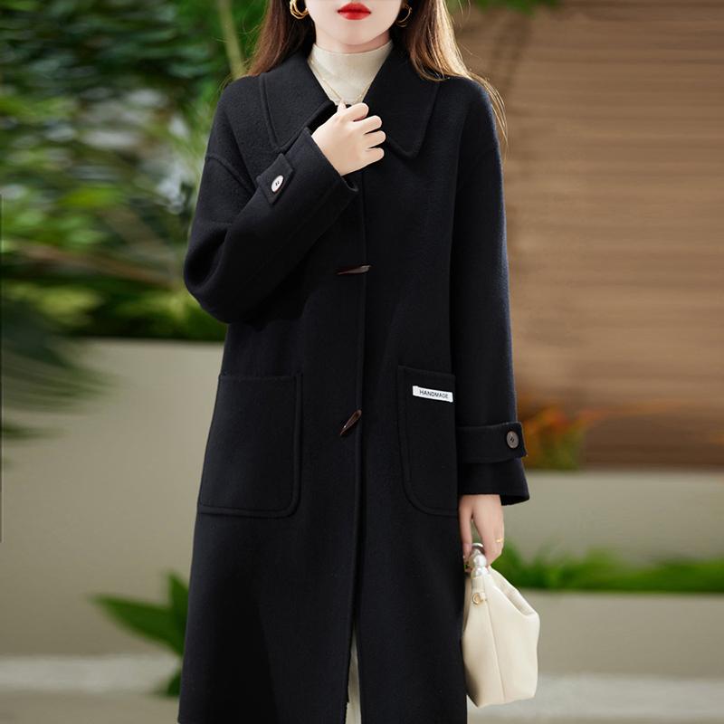 Женское пальто из 100% шерсти TIDENOVEL Осеннее шерстяное длинное пальто Ручной работы Пальто-бушлат Зимняя теплая шерстяная длинная куртка Пальто M чёрный
Женское пальто из 100% шерсти TIDENOVEL Осеннее шерстяное длинное пальто Ручной работы Пальто-бушлат Зимняя теплая шерстяная длинная куртка Пальто M чёрный