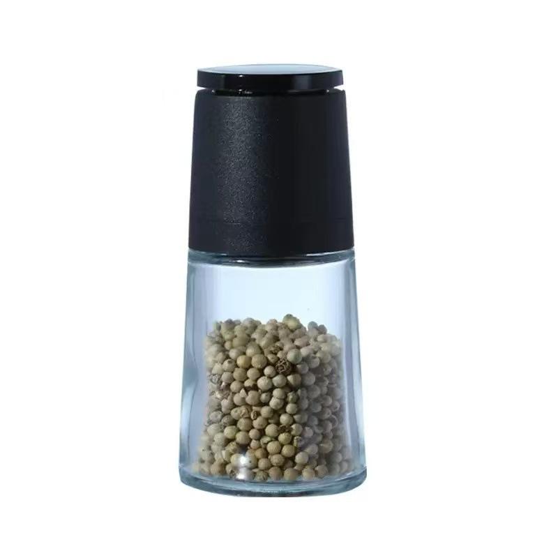 Manual Spice Grinder Adjustable Coarse and Fine Grinding Glass Body with Durable Grinding Mechanism for Kitchen Seasoning and Cooking One Size чёрный
Manual Spice Grinder Adjustable Coarse and Fine Grinding Glass Body with Durable Grinding Mechanism for Kitchen Seasoning and Cooking One Size чёрный