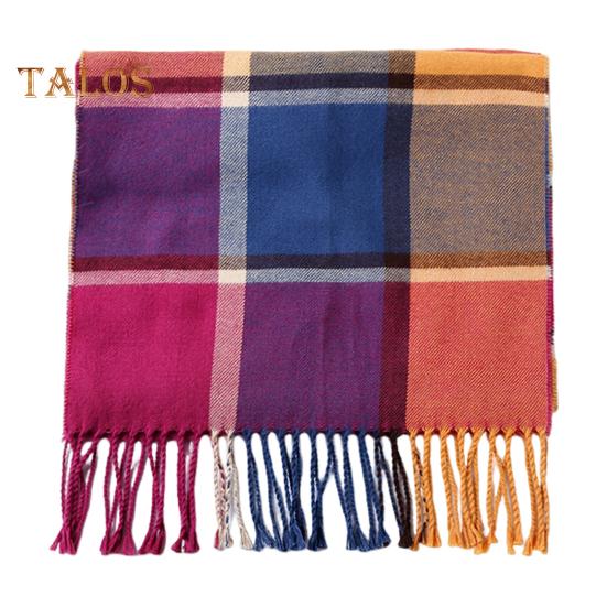 Мужской шарф с узором в клетку и кисточками, длинный, стильный шарф из искусственного кашемира с термоизоляцией, повседневная одежда разноцветный
Мужской шарф с узором в клетку и кисточками, длинный, стильный шарф из искусственного кашемира с термоизоляцией, повседневная одежда разноцветный