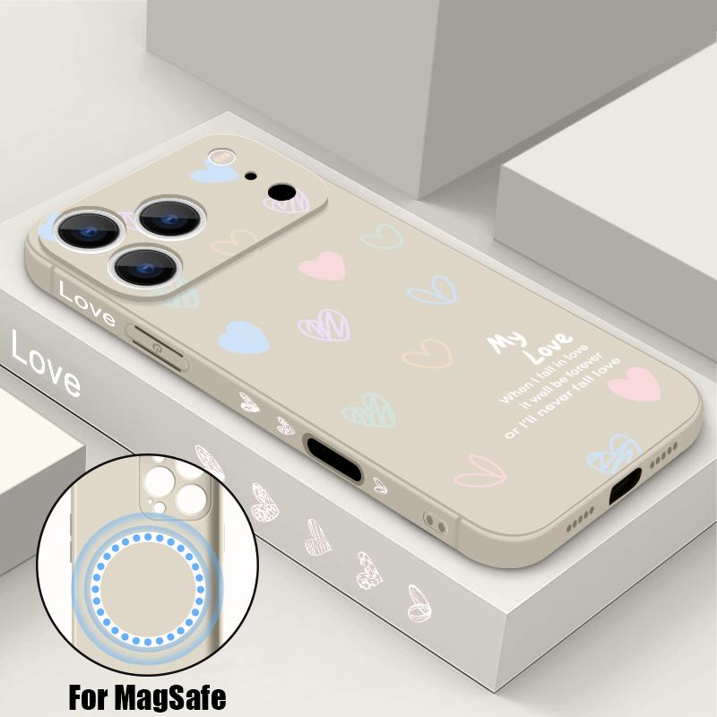 For iPhone 17 Pro Max Case Luxury Love Hearts Pattern Magnetic For Magsafe Soft Cover For iPhone 16 15 14 13 Pro Max 17E 16E iPhone 13 Pro Max білий
For iPhone 17 Pro Max Case Luxury Love Hearts Pattern Magnetic For Magsafe Soft Cover For iPhone 16 15 14 13 Pro Max 17E 16E iPhone 13 Pro Max білий