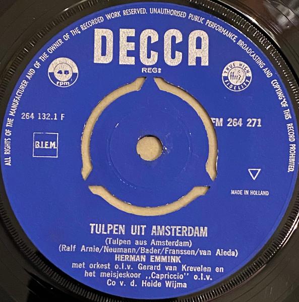 7-дюймовая пластинка HERMAN EMMINK Tulpen Uit Amsterdam FM264271 Decca UK Поп Б/у
7-дюймовая пластинка HERMAN EMMINK Tulpen Uit Amsterdam FM264271 Decca UK Поп Б/у