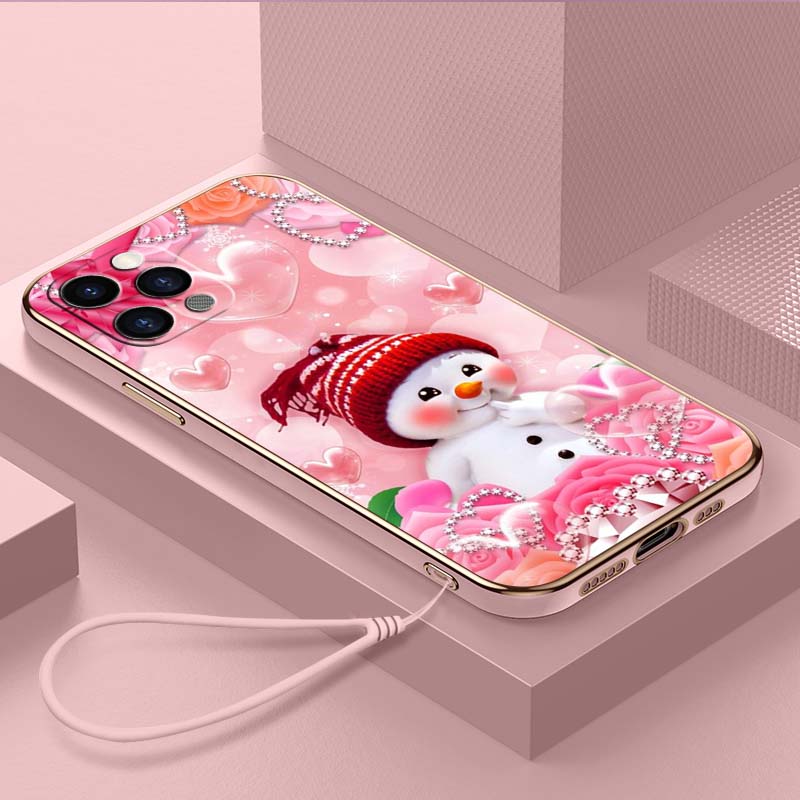 Роскошный чехол для телефона из ТПУ с ремешком для iPhone 6 6s 7 8 Plus SE XR XS 11 12 13 14 15 Pro Max Мягкие чехлы A3 Merry Christmas Bear Deer art Cover
Роскошный чехол для телефона из ТПУ с ремешком для iPhone 6 6s 7 8 Plus SE XR XS 11 12 13 14 15 Pro Max Мягкие чехлы A3 Merry Christmas Bear Deer art Cover