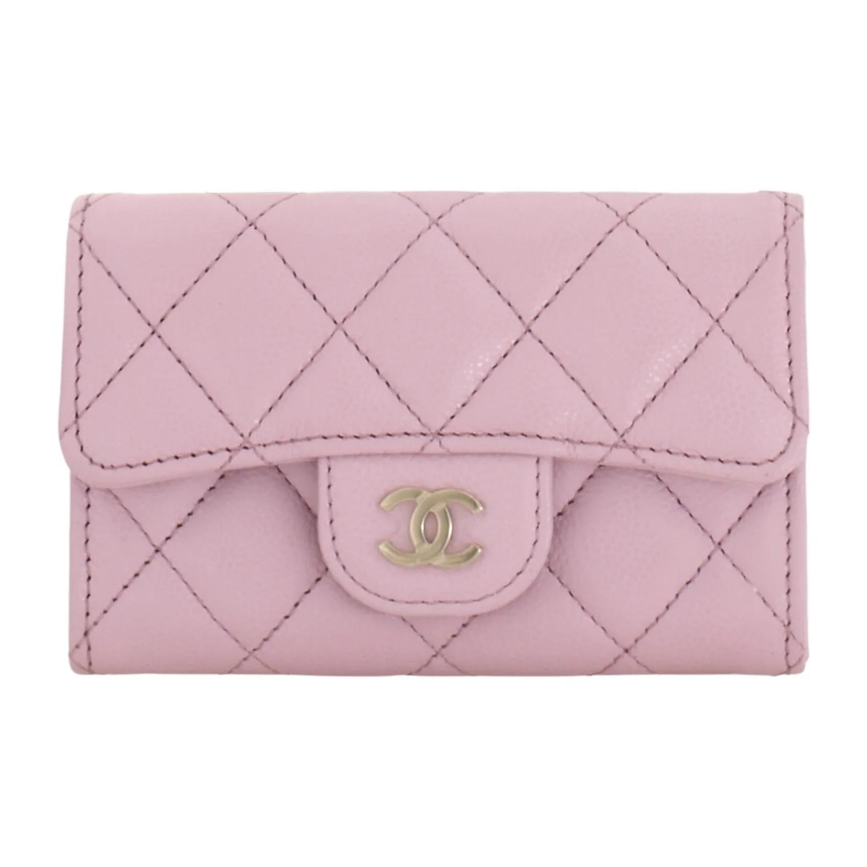 CHANEL 24A Light Gold Buckle Diamond Pattern Pure Color Grainy Lychee Pattern Leather Card Holder Women s Pink рожевий
CHANEL 24A Light Gold Buckle Diamond Pattern Pure Color Grainy Lychee Pattern Leather Card Holder Women s Pink рожевий