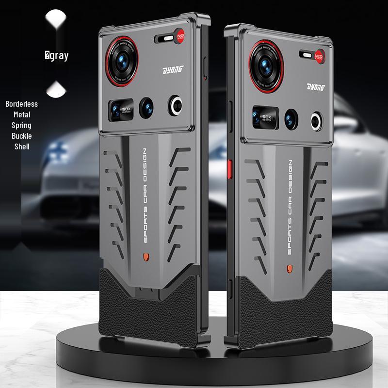 Nubia Z70 Ultra Porsche Metal Cooling Phone Case, Drop-Proof and Cross-Border Compatible Nubia Z70 Ultra/Z70S Ultra
Nubia Z70 Ultra Porsche Metal Cooling Phone Case, Drop-Proof and Cross-Border Compatible Nubia Z70 Ultra/Z70S Ultra