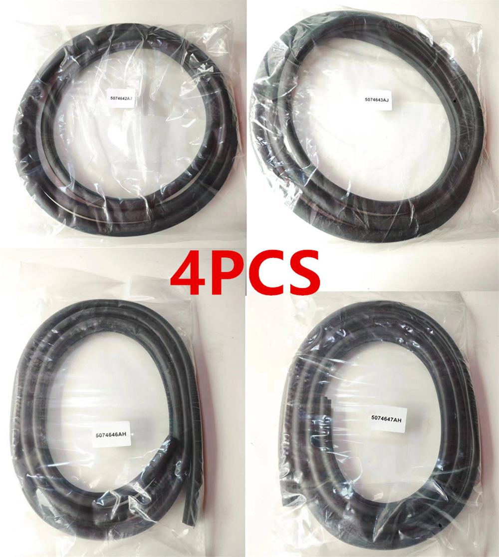 4Pcs Front Rear Door Body Mounted Weather Strip For Jeep Compass Patriot 2007-17
4Pcs Front Rear Door Body Mounted Weather Strip For Jeep Compass Patriot 2007-17