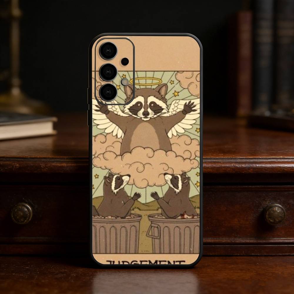 Raccoon Tarot Art phone Case For Samsung S25,24,21,22,23,30,Ultra,20,Plus,Fe,Lite,Note Soft Black Cover Samsung S21Ultra
Raccoon Tarot Art phone Case For Samsung S25,24,21,22,23,30,Ultra,20,Plus,Fe,Lite,Note Soft Black Cover Samsung S21Ultra