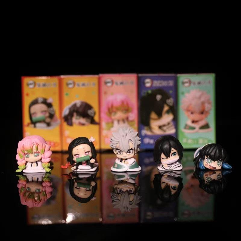 Demon Slayer: Set of 5 Sleeping Cake Figures - Tanjiro, Nezuko, Love Pillar, Wind Pillar
Demon Slayer: Set of 5 Sleeping Cake Figures - Tanjiro, Nezuko, Love Pillar, Wind Pillar