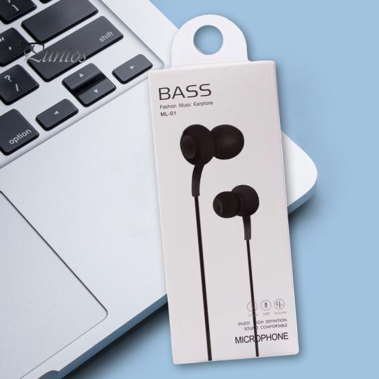 Wired Earbud High Fidelity Sensitive Lossless Mega Bass Lightweight 3.5mm In-ear HD-compatible Call Gaming Earphone for Running
Wired Earbud High Fidelity Sensitive Lossless Mega Bass Lightweight 3.5mm In-ear HD-compatible Call Gaming Earphone for Running