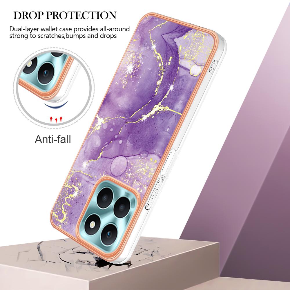 For Honor X6a 4G TPU Case with IMD Marble Pattern Electroplated Back Cover Rose Gold 005
For Honor X6a 4G TPU Case with IMD Marble Pattern Electroplated Back Cover Rose Gold 005