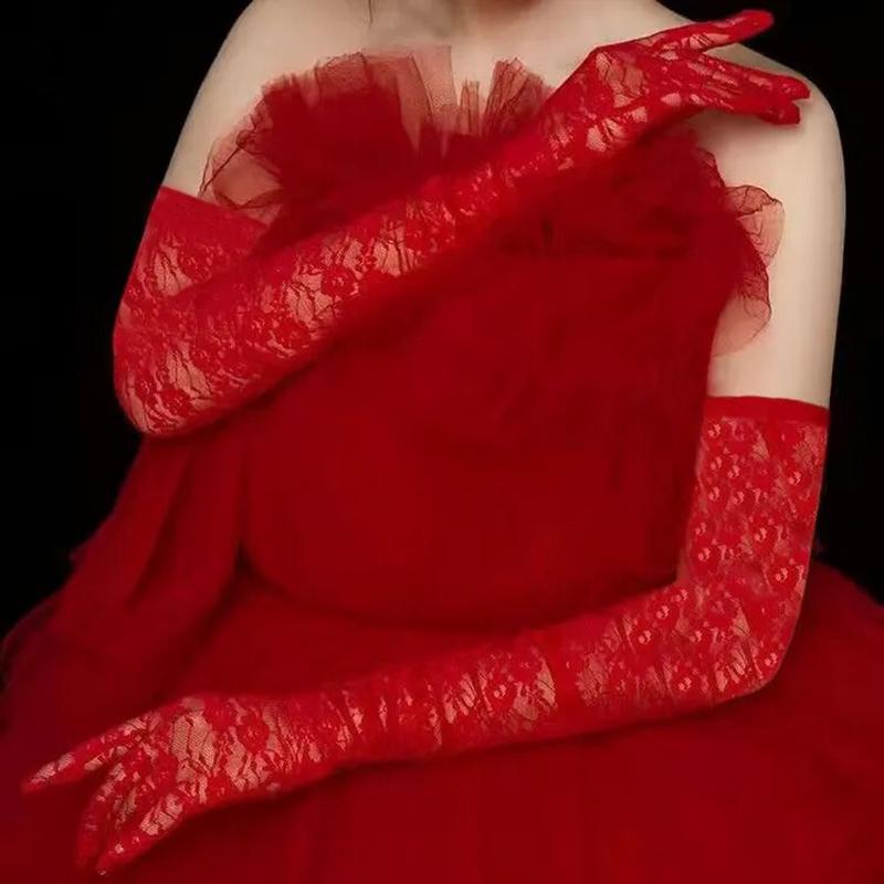 Women Sexy Elbow Length Lace Floral Thin Breathable Gloves See Through Club Party Evening Prom Dress Dancing Accessories One Size
Women Sexy Elbow Length Lace Floral Thin Breathable Gloves See Through Club Party Evening Prom Dress Dancing Accessories One Size