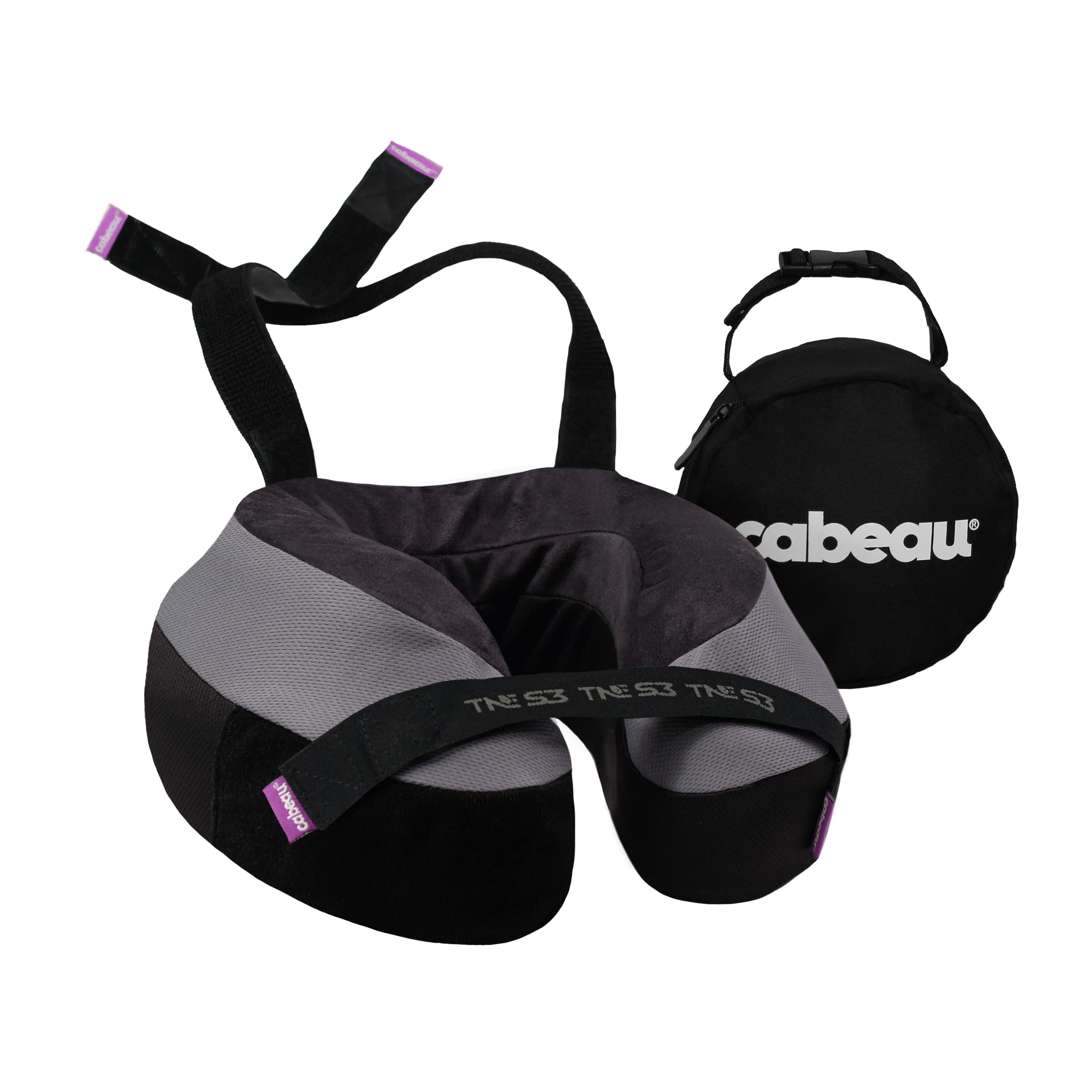 Cabeau Travel Neck Pillow for Airplanes - The Neck s Evolution TNE S3 - Supportive Memory Foam Design for Long-Haul Flights - Attachable Seat Strap an
Cabeau Travel Neck Pillow for Airplanes - The Neck s Evolution TNE S3 - Supportive Memory Foam Design for Long-Haul Flights - Attachable Seat Strap an
