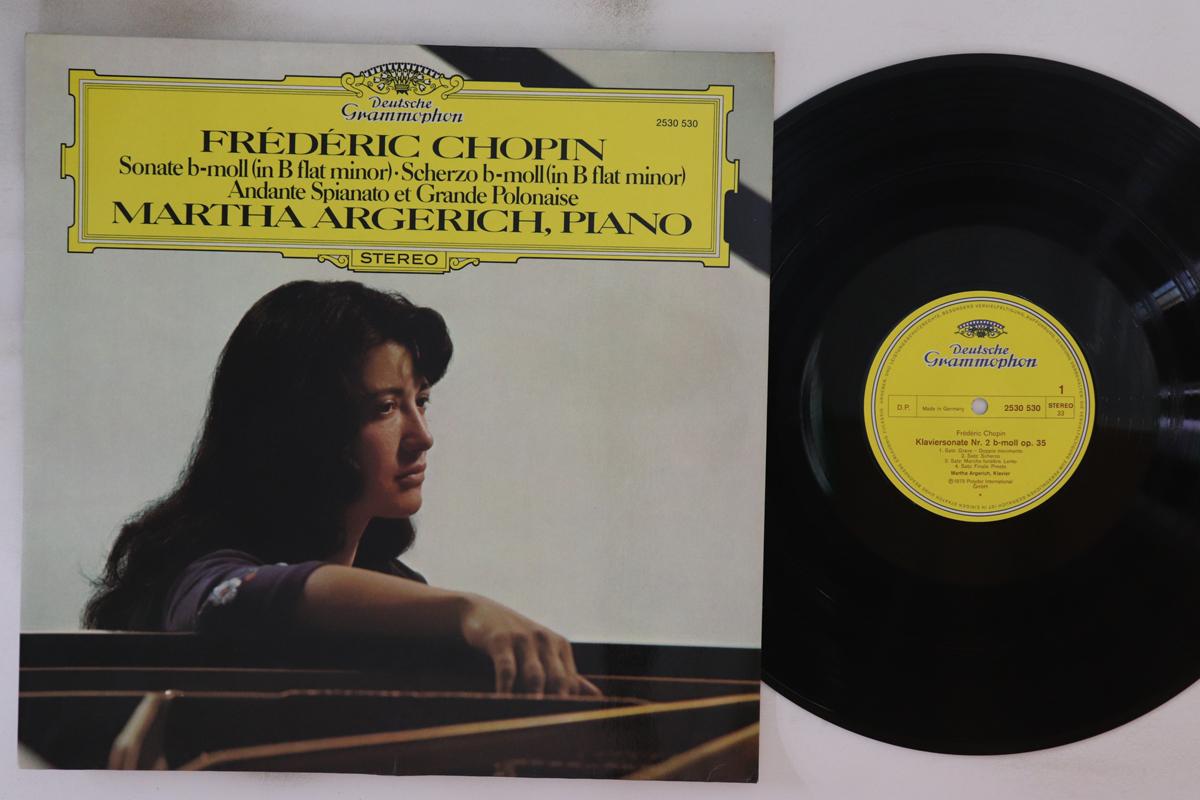 LP Record MARTHA ARGERICH Frederic Chopin Sonate Bmoll In B 2530530 DEUTSCHE GRAMM 1975 Germany Classical Used
LP Record MARTHA ARGERICH Frederic Chopin Sonate Bmoll In B 2530530 DEUTSCHE GRAMM 1975 Germany Classical Used