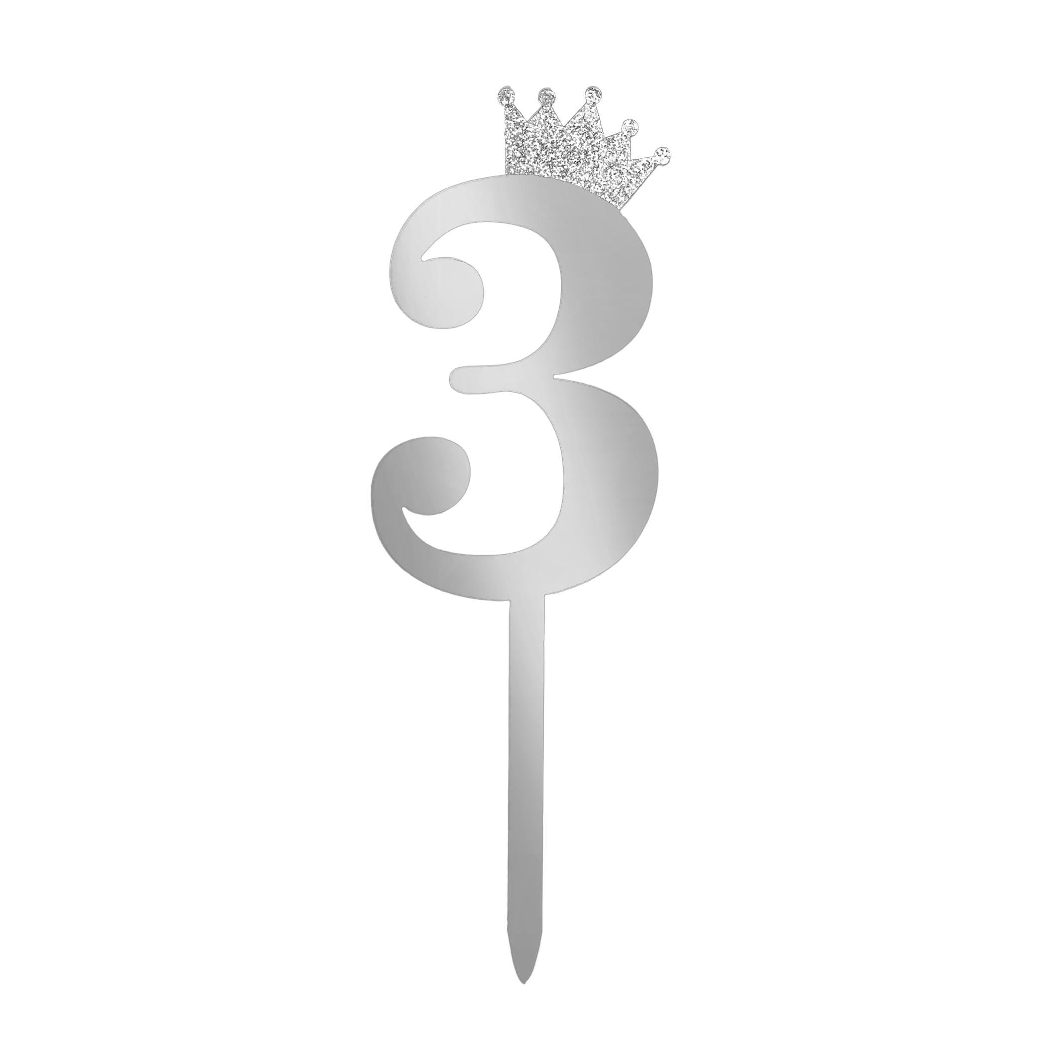 Number Cake Topper Gold Silver Crown Acrylic 0-9 Digital Birthday Party Cake Insert Cake Decoration Wedding Cakes Dessert Decor
Number Cake Topper Gold Silver Crown Acrylic 0-9 Digital Birthday Party Cake Insert Cake Decoration Wedding Cakes Dessert Decor
