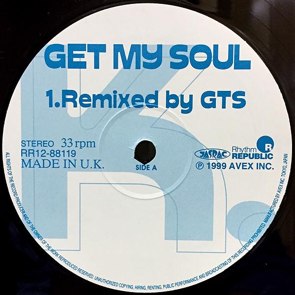 12inch Record K. - Get My Soul (Remixed By Gts) RR1288119 RHYTHM REPUBLIC 1999 Japan Japanese Pop/Rock Used
12inch Record K. - Get My Soul (Remixed By Gts) RR1288119 RHYTHM REPUBLIC 1999 Japan Japanese Pop/Rock Used