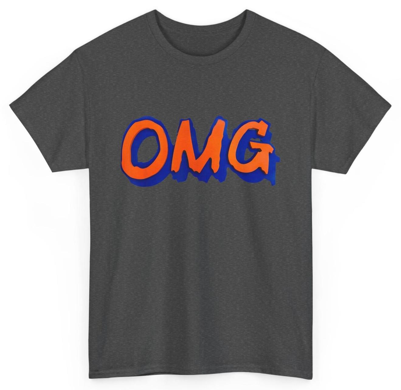 New York OMG - Top Aligned T-Shirt Mens Womens Tees Top 3XL
New York OMG - Top Aligned T-Shirt Mens Womens Tees Top 3XL