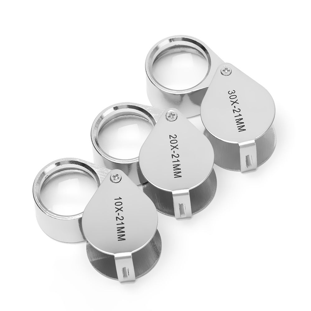 1PC 10/20/30X Mini Handheld Lens Jewelry Loupe Jeweler Eye Glass Magnifier Optical Glass Magnifying 30x
1PC 10/20/30X Mini Handheld Lens Jewelry Loupe Jeweler Eye Glass Magnifier Optical Glass Magnifying 30x