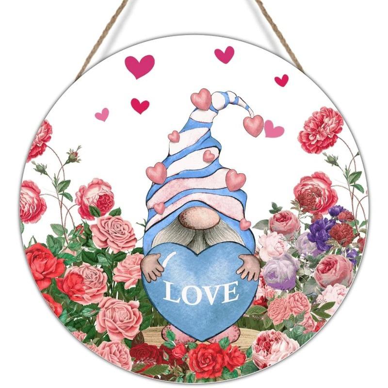 Знак на День святого Валентина с гномом и цветочным принтом «Любовь» из дерева, розовые и красные розы, цветочные гномы, деревенские знаки, 14 февраля, круглая дверная вешалка на День святого Валентина Wood
Знак на День святого Валентина с гномом и цветочным принтом «Любовь» из дерева, розовые и красные розы, цветочные гномы, деревенские знаки, 14 февраля, круглая дверная вешалка на День святого Валентина Wood