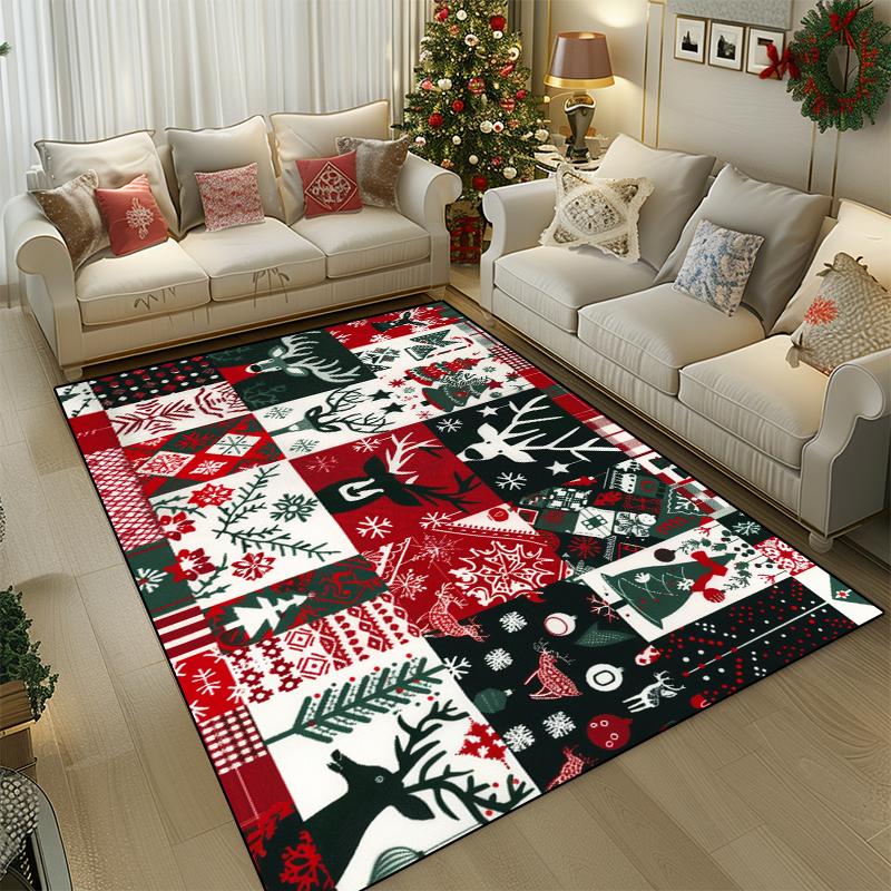 Christmas Tree Elk Cartoon Carpet Large Area Living Room Geometry Home Decoration Rugs Non-slip Bedroom Mat Washable Lounge Rug 60x90cm
Christmas Tree Elk Cartoon Carpet Large Area Living Room Geometry Home Decoration Rugs Non-slip Bedroom Mat Washable Lounge Rug 60x90cm