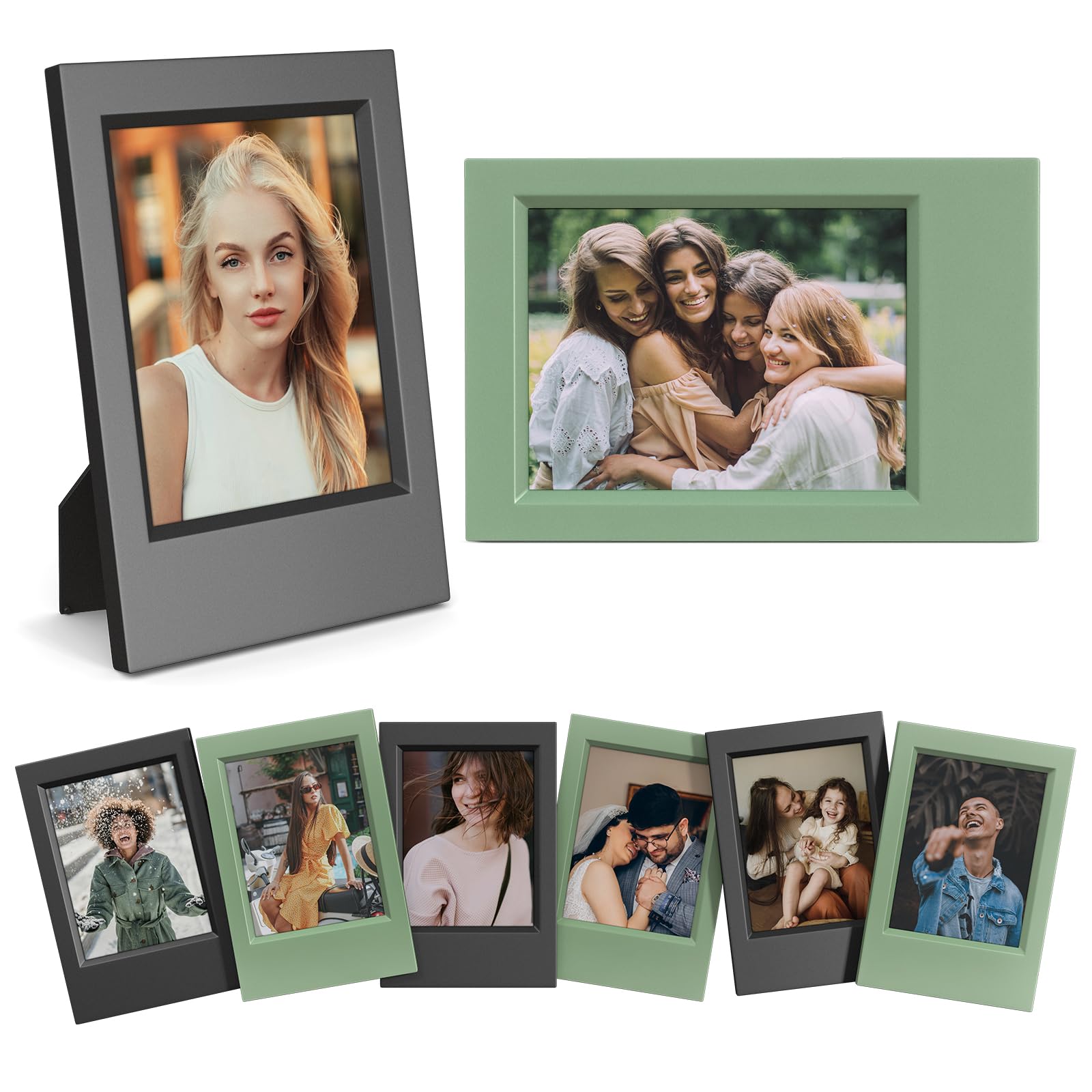 HIYQIN Mini Photo 8 Pack Instax Photo Frame Instax Photo Frame Photo Stand Совместимость с Fujifilm 2 x 3-дюймовой пленкой для Instax Mini Camera Fuji
HIYQIN Mini Photo 8 Pack Instax Photo Frame Instax Photo Frame Photo Stand Совместимость с Fujifilm 2 x 3-дюймовой пленкой для Instax Mini Camera Fuji