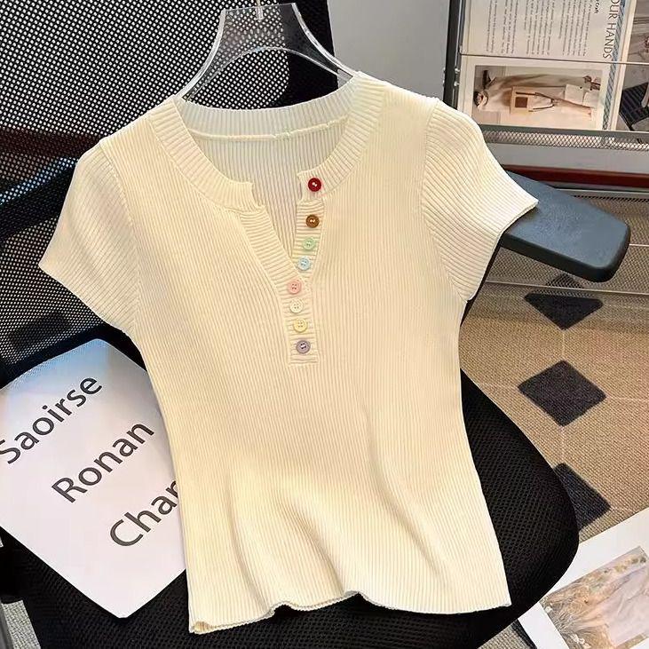 Женский облегающий трикотажный топ с коротким рукавом - Коллекция Лето 2025 L абрикосовый
Женский облегающий трикотажный топ с коротким рукавом - Коллекция Лето 2025 L абрикосовый