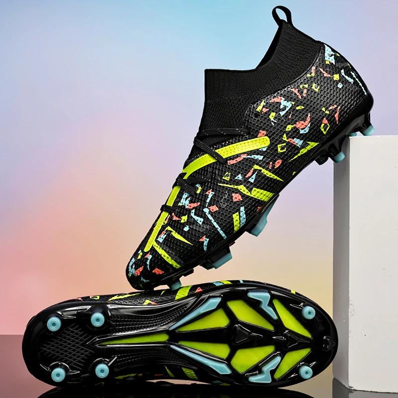 Men Football Boots Unisex Cleats Soccer Shoes Outdoor Turf Breathable Professional Training Futsal Match Soccer Grass Non-slip 35
Men Football Boots Unisex Cleats Soccer Shoes Outdoor Turf Breathable Professional Training Futsal Match Soccer Grass Non-slip 35