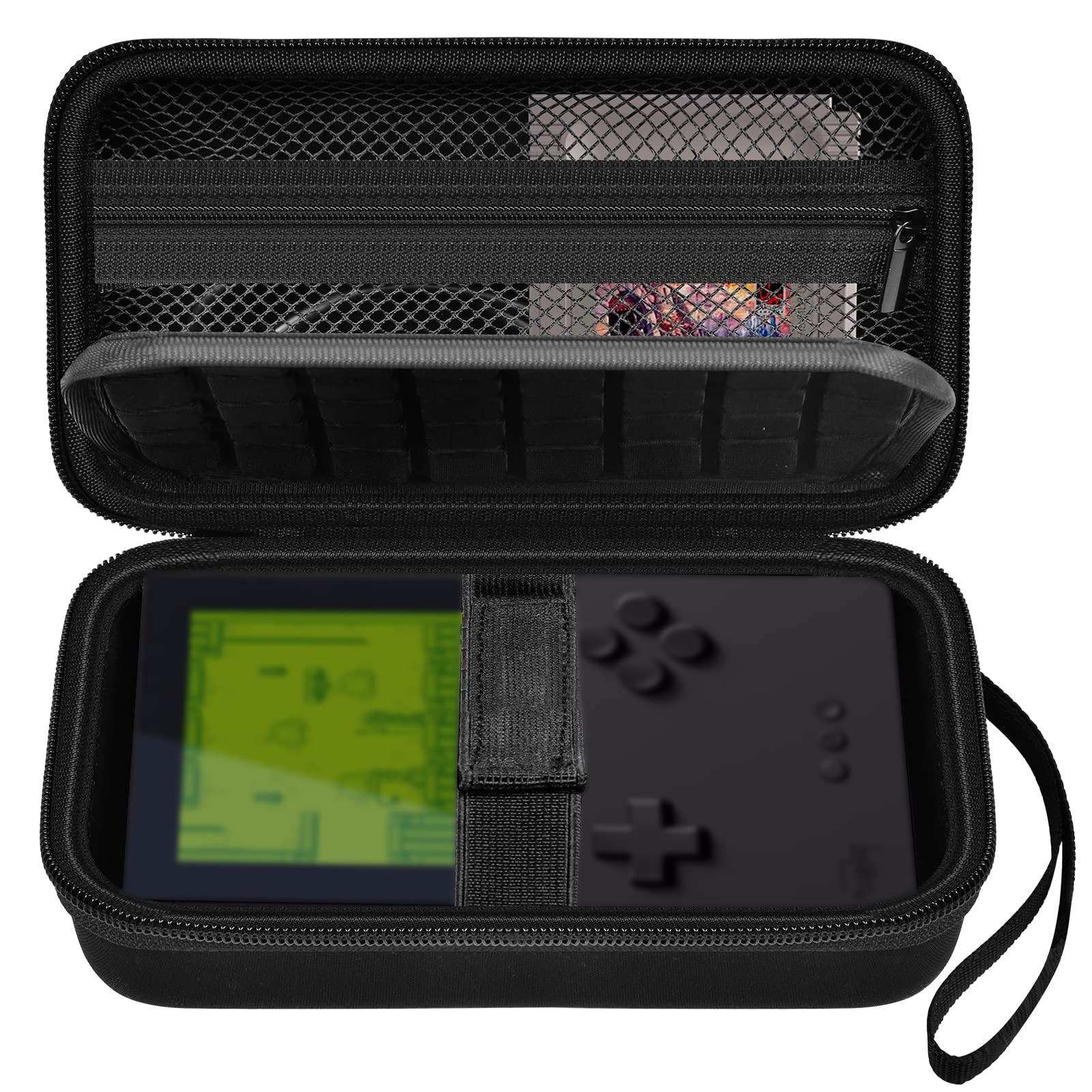 Hard Analog Pocket Handheld Game Portable Mini Game Player Storage Bag for Video Game Charging Accessories Black Case, Console, Cards, Cables, (Box чорний
Hard Analog Pocket Handheld Game Portable Mini Game Player Storage Bag for Video Game Charging Accessories Black Case, Console, Cards, Cables, (Box чорний