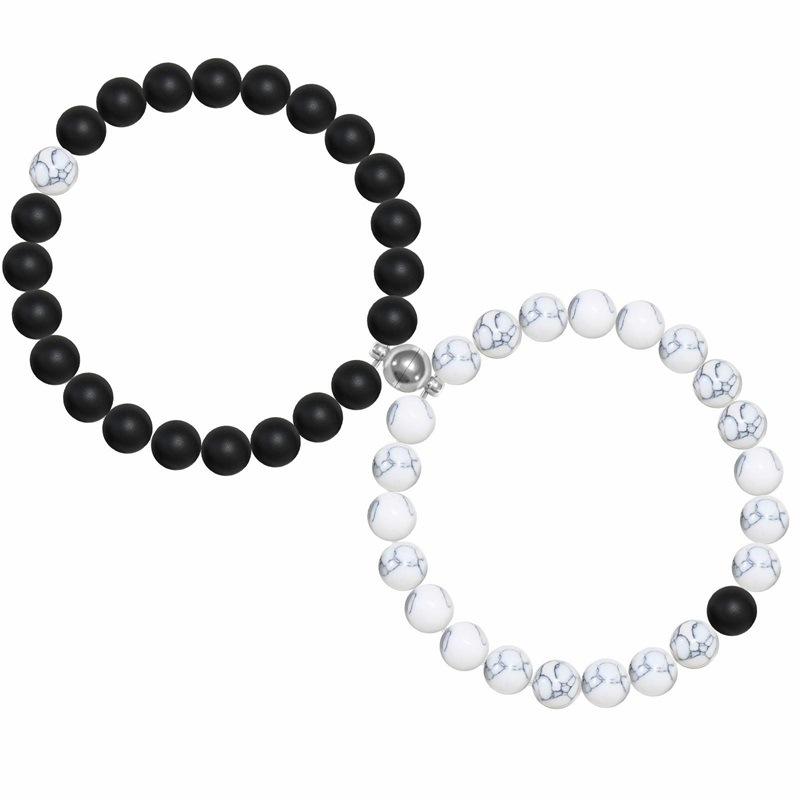 JYL TS Bracelet Couple s Magnetic Beaded Attracts True Love & Eternal Bond Style-7 изобразительное кармін кольору
JYL TS Bracelet Couple s Magnetic Beaded Attracts True Love & Eternal Bond Style-7 изобразительное кармін кольору