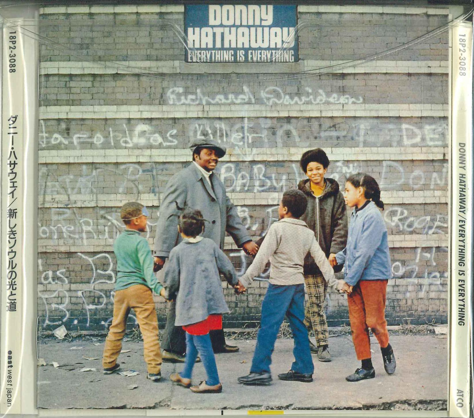 CD DONNY HATHAWAY - Everything Is Everything 18P23088 ATCO Records 1989 Japan Obi Soul/Funk Used
CD DONNY HATHAWAY - Everything Is Everything 18P23088 ATCO Records 1989 Japan Obi Soul/Funk Used