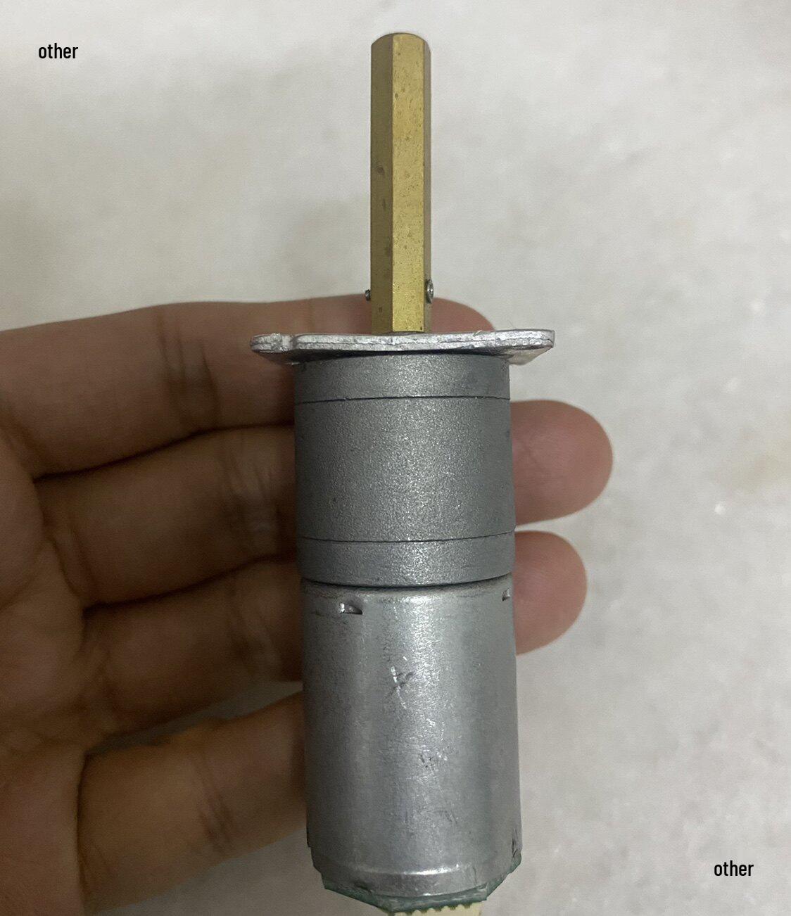 370 Geared Motor, Carbon Brush, All-Metal Gears, 25mm Gearbox, DC 1.5-12V Others
370 Geared Motor, Carbon Brush, All-Metal Gears, 25mm Gearbox, DC 1.5-12V Others
