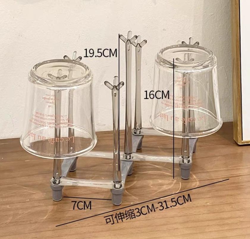 Creative Retractable Cup Holder Stainless Steel Inverted Cup Coffee Table, Dining Table Drain Rack, Kitchen Storage rack M&1-tier
Creative Retractable Cup Holder Stainless Steel Inverted Cup Coffee Table, Dining Table Drain Rack, Kitchen Storage rack M&1-tier