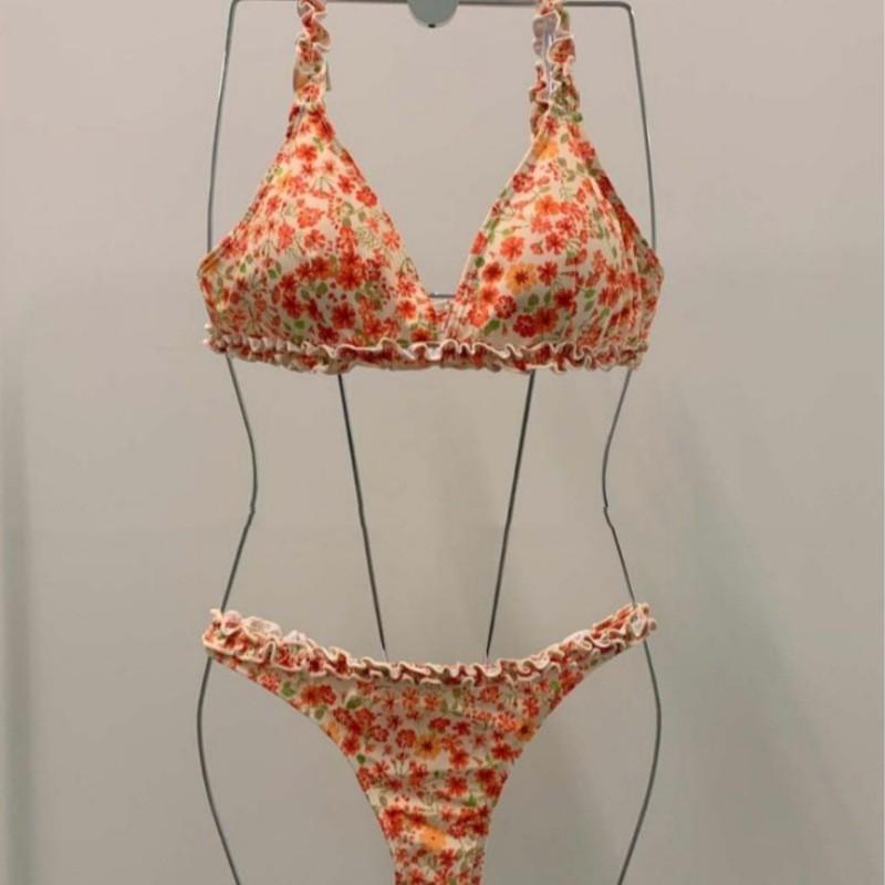 Female Swimsuit With Exposed Back Small Chest Gathered Together Black Fungus Lace Pure Desire Floral Split Triangle Bikini L
Female Swimsuit With Exposed Back Small Chest Gathered Together Black Fungus Lace Pure Desire Floral Split Triangle Bikini L