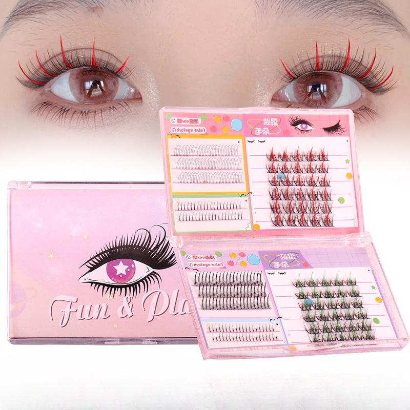 Lazy Trilogy Color False Eyelashes DIY Grafted Flower Hair Single Tuft Fairy Hair Mixed Eyelashes
Lazy Trilogy Color False Eyelashes DIY Grafted Flower Hair Single Tuft Fairy Hair Mixed Eyelashes
