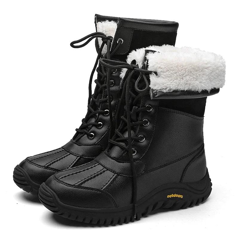 Hiking Shoes Snow Boots Women Waterproof Comfortable Lace-up Rain Shoes Keep Warm Mid-Calf Winter Boots Outdoor Ankle Boots 36 чёрный
Hiking Shoes Snow Boots Women Waterproof Comfortable Lace-up Rain Shoes Keep Warm Mid-Calf Winter Boots Outdoor Ankle Boots 36 чёрный