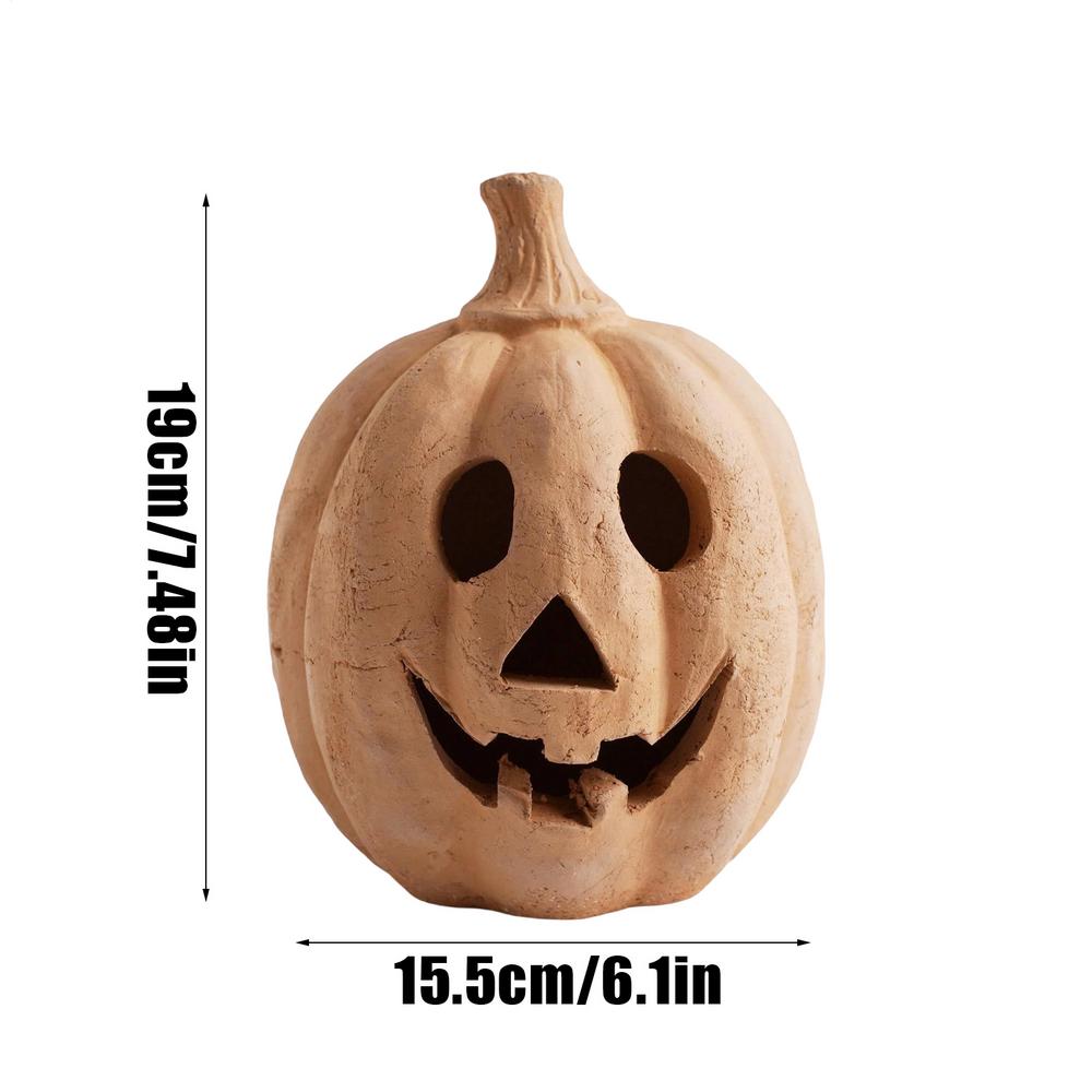Handmade Pumpkin Jack Lantern Light up JackO Lantern Indoor and Outdoor Resin JackO Lantern for Home Porch Front Door
Handmade Pumpkin Jack Lantern Light up JackO Lantern Indoor and Outdoor Resin JackO Lantern for Home Porch Front Door