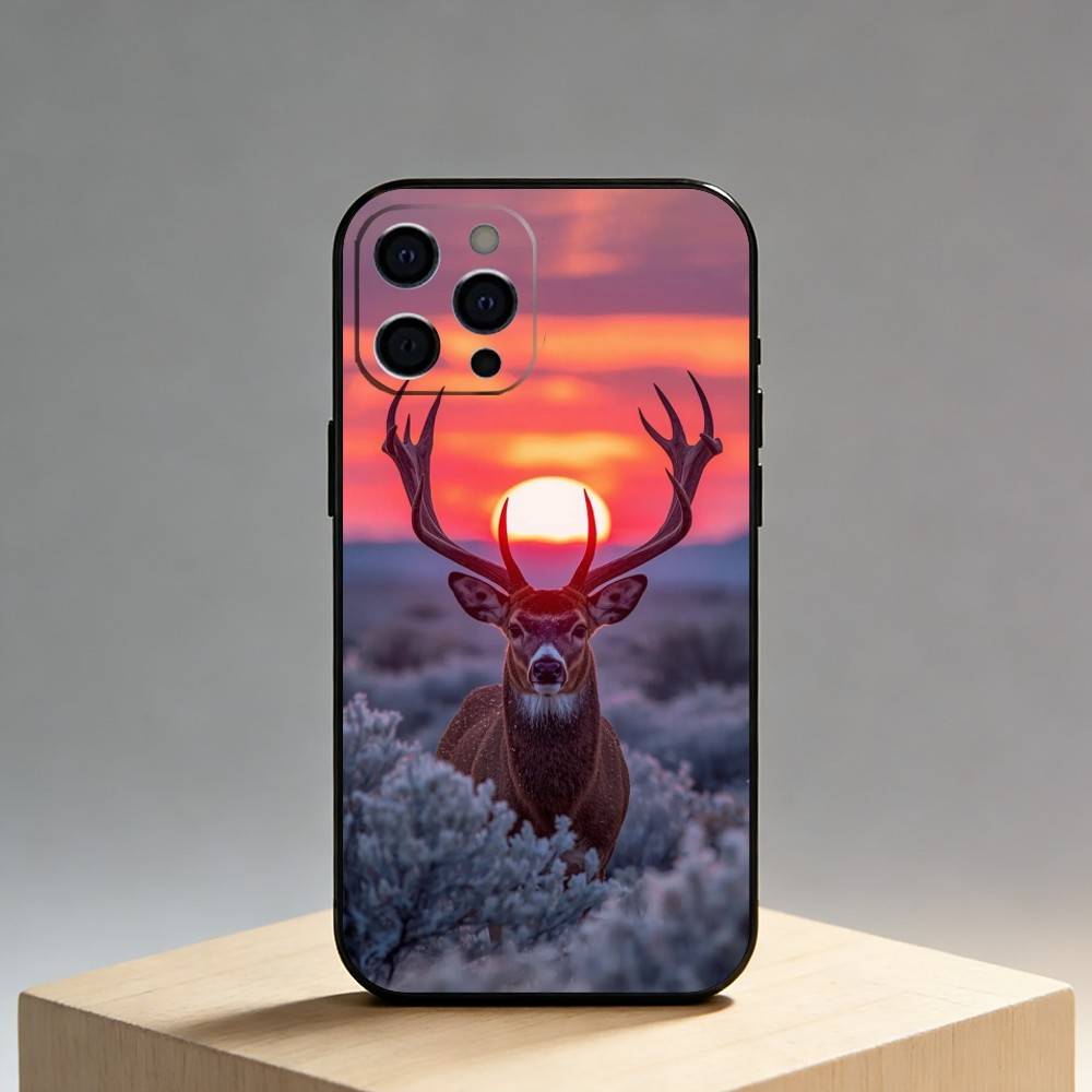 Deer Printy Phone Case For iPhone17,16,15,14,13,12 Plus,Max Soft Silicone Black Cover iPhone16
Deer Printy Phone Case For iPhone17,16,15,14,13,12 Plus,Max Soft Silicone Black Cover iPhone16