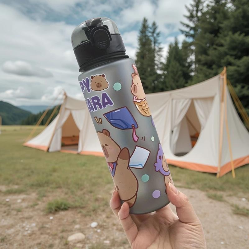 750ml Cute Cartoon Capybara Water Bottle Leakproof Plastic Straw Cup Portable Outdoor Travel Large Capacity Sports Water Bottle
750ml Cute Cartoon Capybara Water Bottle Leakproof Plastic Straw Cup Portable Outdoor Travel Large Capacity Sports Water Bottle