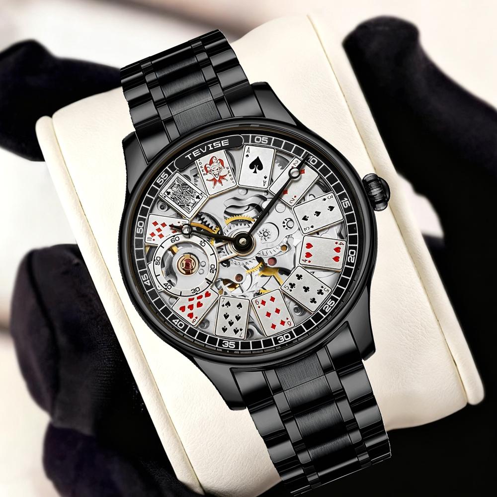 Gold Hollowed Out Fashionable Casual Large Dial Automatic Mechanical Watch Men s Watch срібний/чорний
Gold Hollowed Out Fashionable Casual Large Dial Automatic Mechanical Watch Men s Watch срібний/чорний