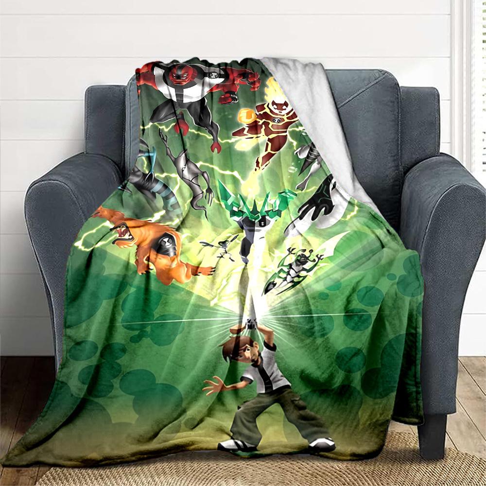 1pc Ben 10, Alien Force Blanket Lightweight Flannel Throw For Sofa, Bed, Travel, Camping, Livingroom, Office, Couch, Chair, And Bed 80x120cm
1pc Ben 10, Alien Force Blanket Lightweight Flannel Throw For Sofa, Bed, Travel, Camping, Livingroom, Office, Couch, Chair, And Bed 80x120cm