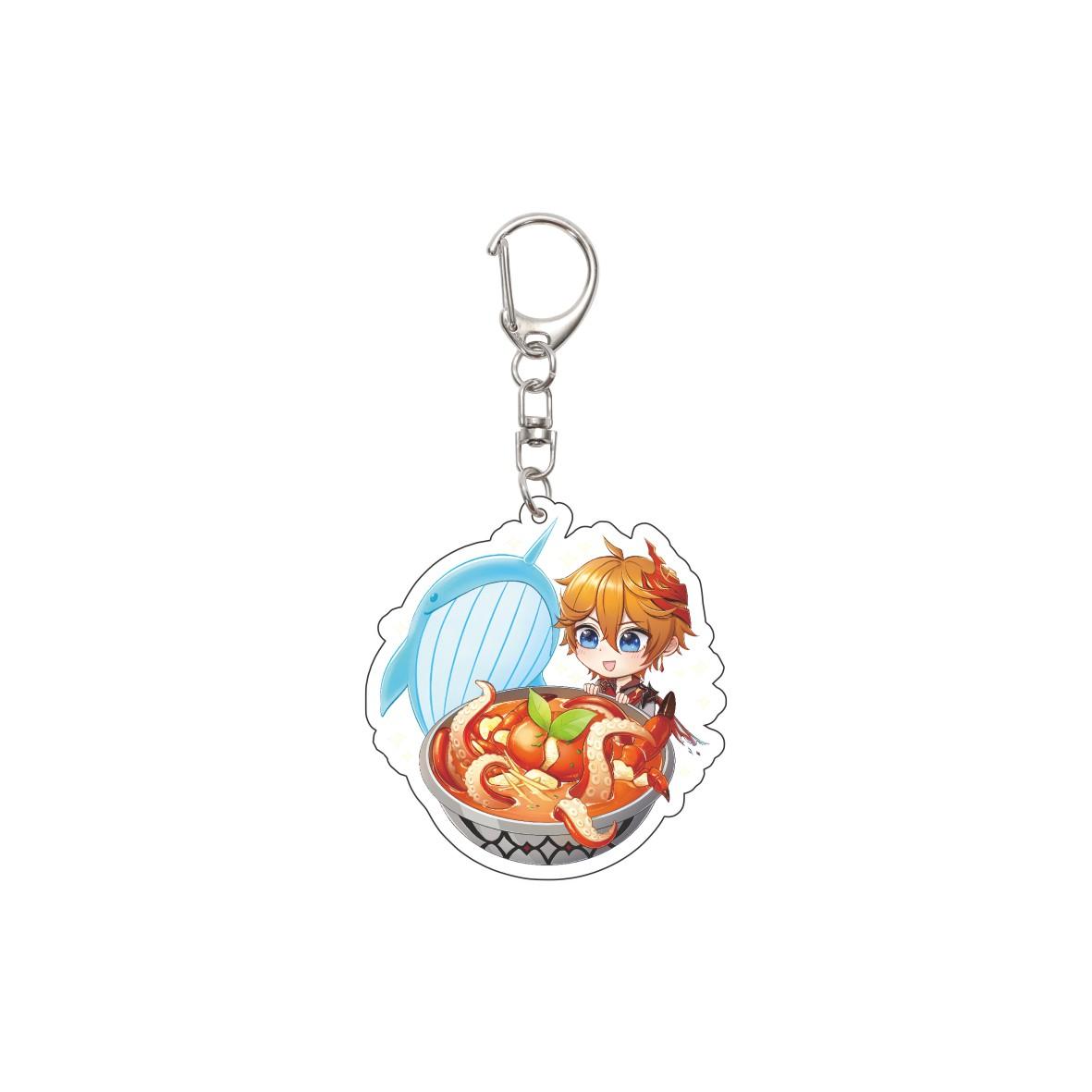 55MM Anime Genshin Impact Keychain Tartaglia Key Chain Acrylic Model Plate Christmas Gifts 55MM
55MM Anime Genshin Impact Keychain Tartaglia Key Chain Acrylic Model Plate Christmas Gifts 55MM