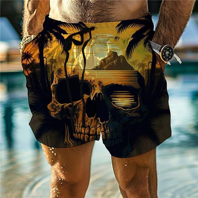 Men s Skull Coconut Tree Swim Trunks Swim Shorts Board Holiday Beach Drawstring with Mesh lining Elastic Waist Designer Clothing Apparel 3XL
Men s Skull Coconut Tree Swim Trunks Swim Shorts Board Holiday Beach Drawstring with Mesh lining Elastic Waist Designer Clothing Apparel 3XL