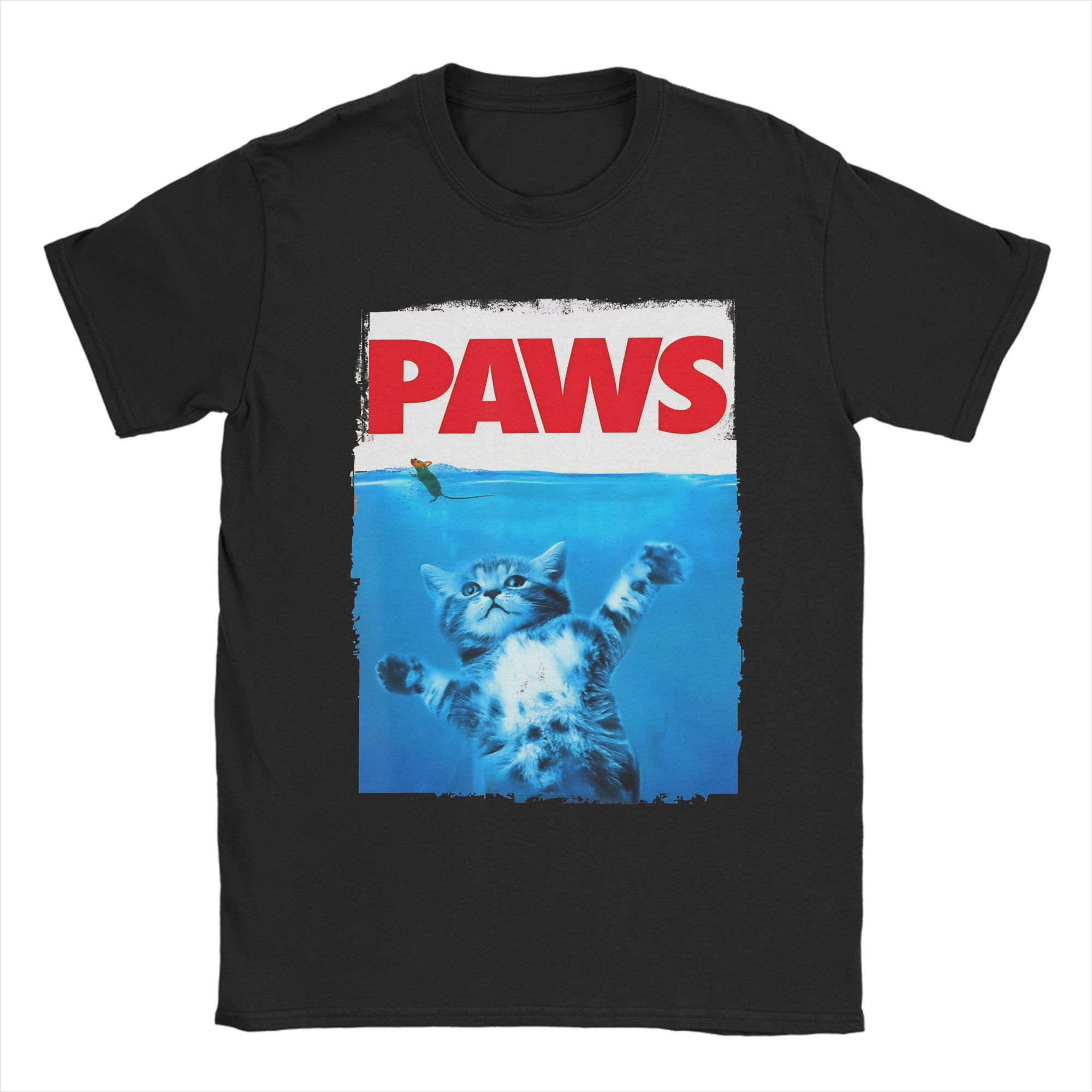 Paws Cat and Mouse Top Parody T Shirts Men Cotton Vintage T-Shirts Round Collar Tees Short Sleeve Tops Plus Size XL
Paws Cat and Mouse Top Parody T Shirts Men Cotton Vintage T-Shirts Round Collar Tees Short Sleeve Tops Plus Size XL