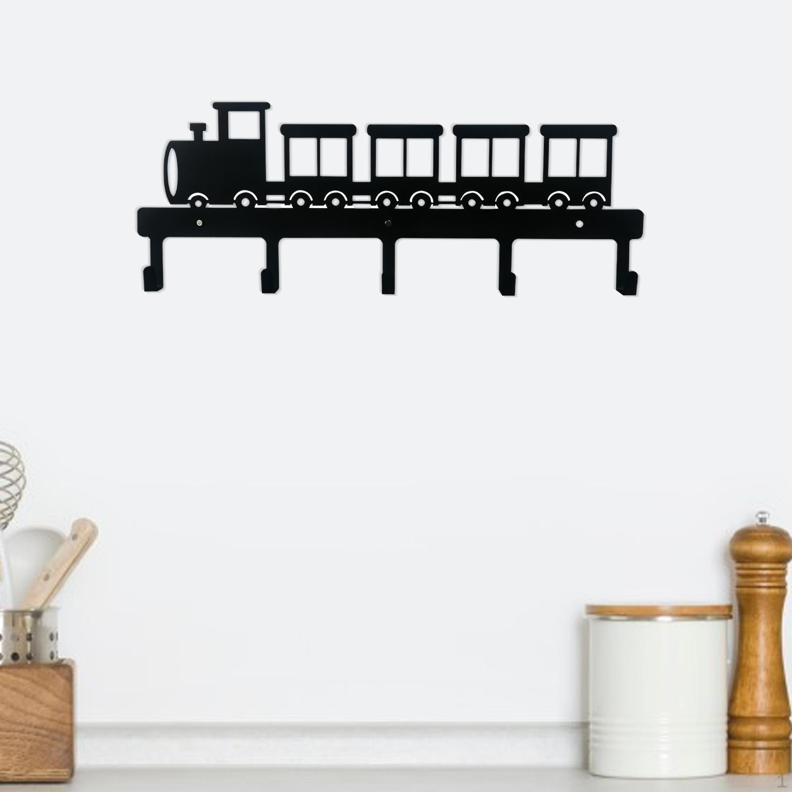 Железная стойка для ключей и сумок в прихожей кухни train
Железная стойка для ключей и сумок в прихожей кухни train