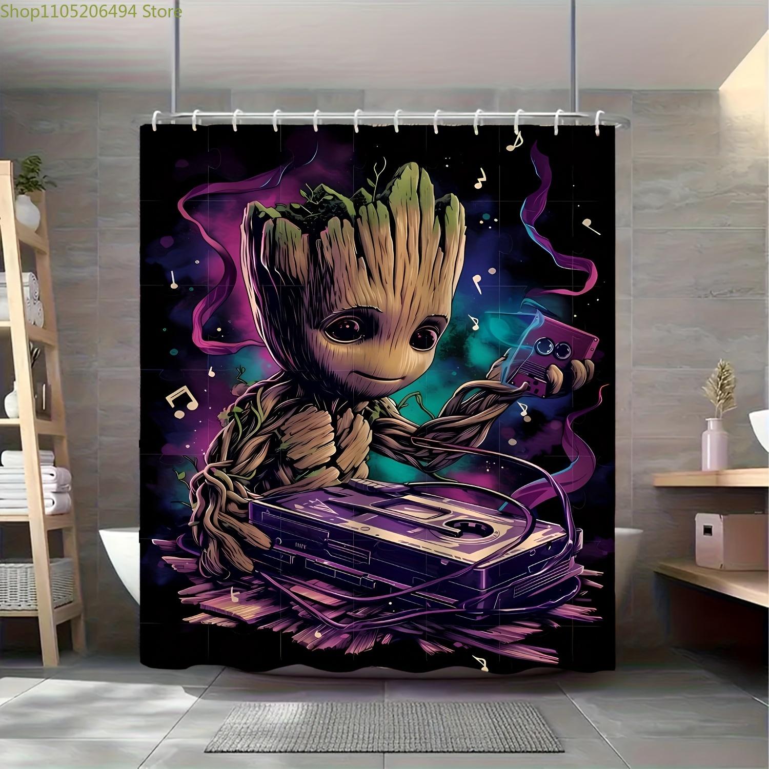 A Marvel-Patterned Shower Curtain, Perfect for Privacy, Festive Bathroom Decor, Home Partition Curtains, with Hooks for Separa 90x180cm
A Marvel-Patterned Shower Curtain, Perfect for Privacy, Festive Bathroom Decor, Home Partition Curtains, with Hooks for Separa 90x180cm