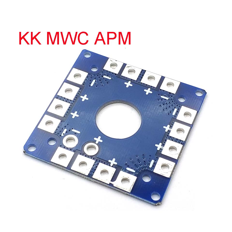 ESC Power Distribution Board for APM/CC3D/MWC Multiwii/KK MultiCopter Quadcopter KK MWC APM
ESC Power Distribution Board for APM/CC3D/MWC Multiwii/KK MultiCopter Quadcopter KK MWC APM