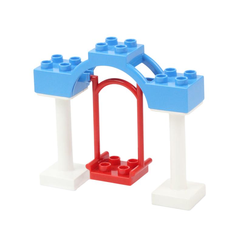 Big Building Blocks Playground Pipeline Parts Slide Ladder Swing Compatible Bricks Sets Baby Assemble Education Montessori Toys
Big Building Blocks Playground Pipeline Parts Slide Ladder Swing Compatible Bricks Sets Baby Assemble Education Montessori Toys