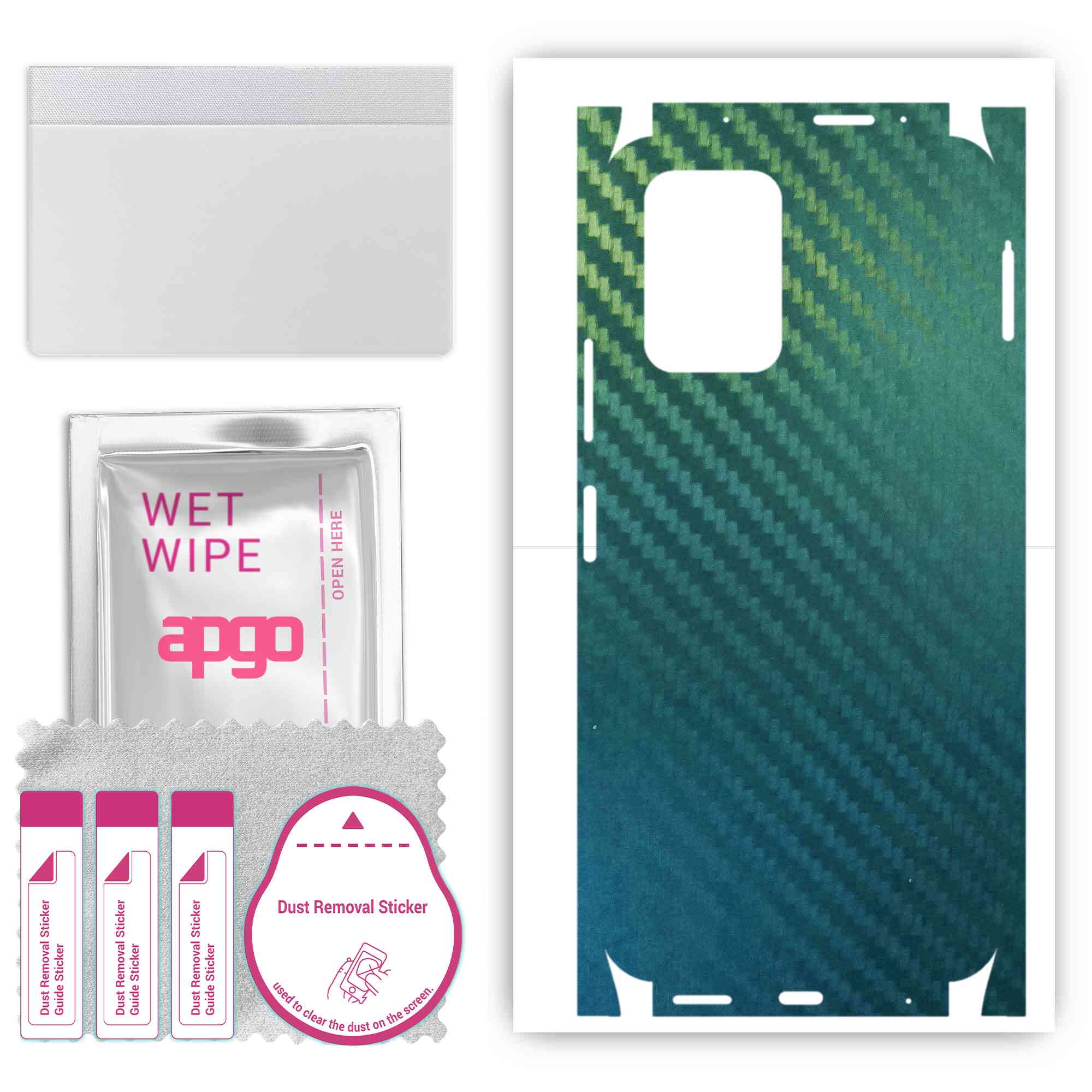 Apgo Protective Skin Sticker for the back+sides compatible with Xiaomi POCO X3 GT, Full Wrap Film, Foil, Vinyl - Pattern Carbon Chameleon CAKA1
Apgo Protective Skin Sticker for the back+sides compatible with Xiaomi POCO X3 GT, Full Wrap Film, Foil, Vinyl - Pattern Carbon Chameleon CAKA1