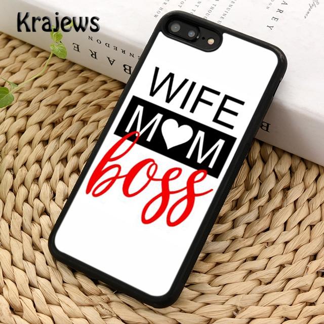 Krajews Wife Mamma Boss Soft Phone Case Cover For iPhone 17 Air 16 15 14 plus 11 12 13 pro max coque Fundas iPhone 13
Krajews Wife Mamma Boss Soft Phone Case Cover For iPhone 17 Air 16 15 14 plus 11 12 13 pro max coque Fundas iPhone 13