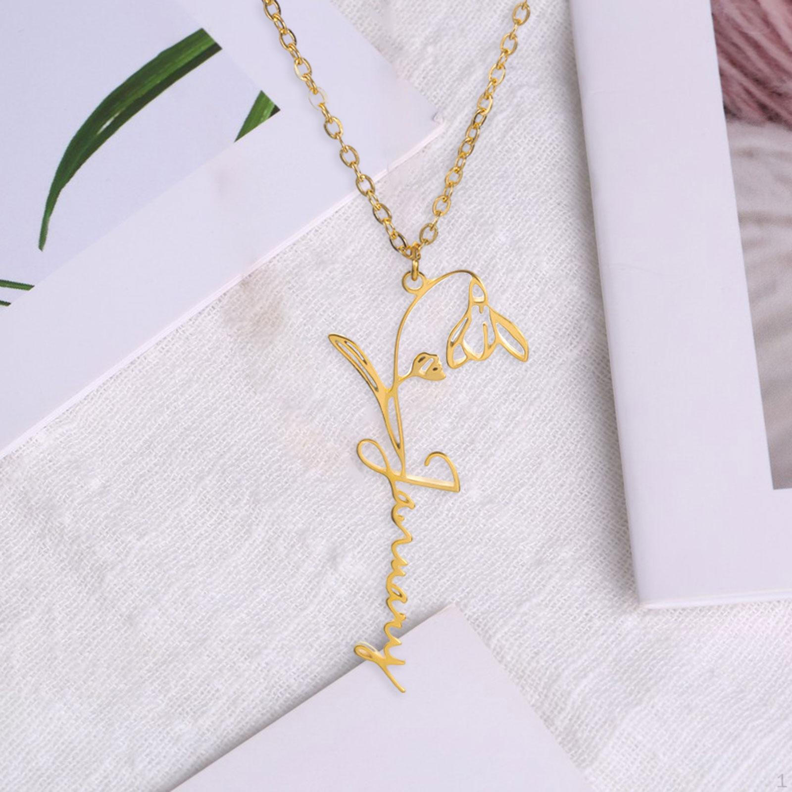 Месяцы Ожерелье Рождения Цветок Кулон Очарование Творческие Ювелирные Изделия Женская Цепочка для Подруги January
Месяцы Ожерелье Рождения Цветок Кулон Очарование Творческие Ювелирные Изделия Женская Цепочка для Подруги January